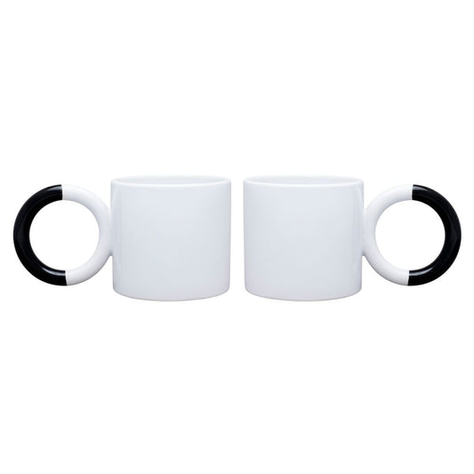 Promosyon 2'li 260 ml Porselen Kahve Fincanı DW03010