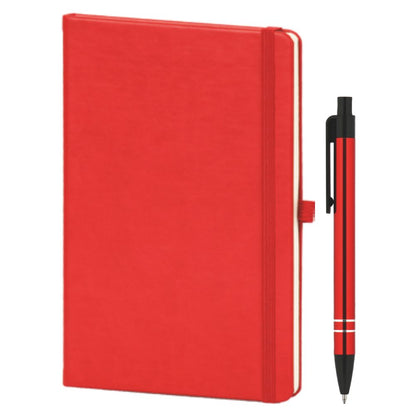 Promosyon Tarihsiz Defter + Metal Kalem Kutulu Hediyelik Set GT01002