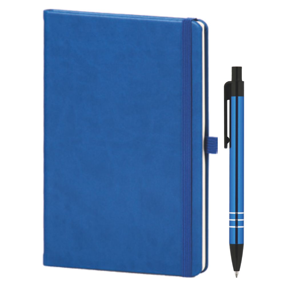 Promosyon Tarihsiz Defter + Metal Kalem Kutulu Hediyelik Set GT01002
