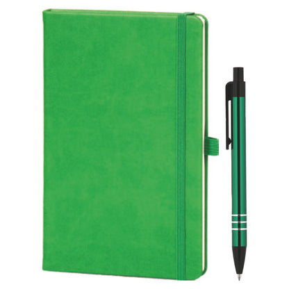 Promosyon Tarihsiz Defter + Metal Kalem Kutulu Hediyelik Set GT01002