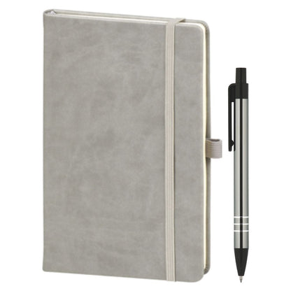 Promosyon Tarihsiz Defter + Metal Kalem Kutulu Hediyelik Set GT01002