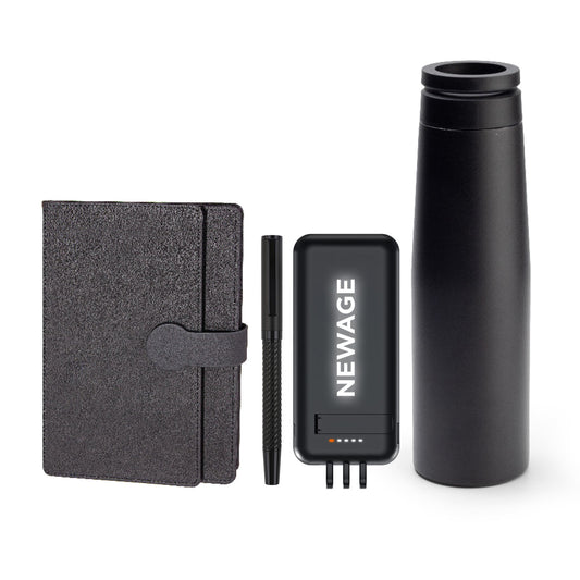 Promosyon Tarihsiz Defter + Roller Kalem + Powebank + Termos Kutulu Hediyelik Set GT01028 · GT01028-02