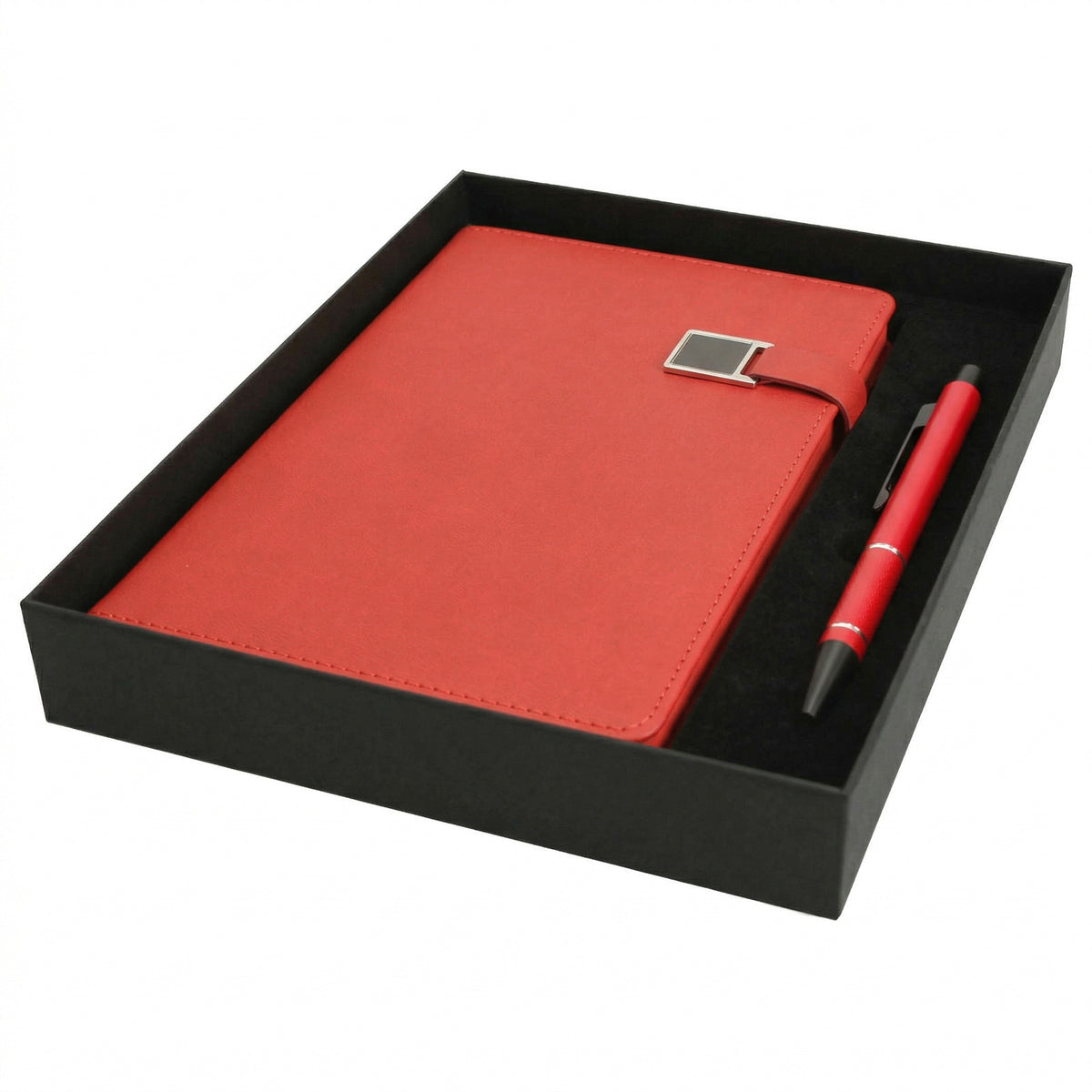 Promosyon Tarihsiz Defter + Metal Tükenmez Kalem Kutulu Hediyelik Set GT01034 · GT01034-03