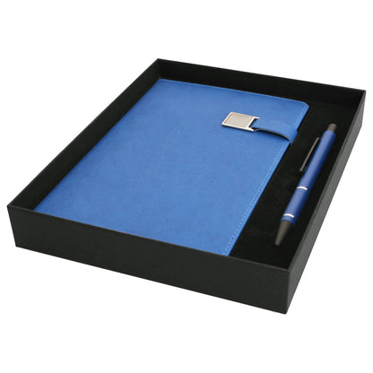 Promosyon Tarihsiz Defter + Metal Tükenmez Kalem Kutulu Hediyelik Set GT01034 · GT01034-04