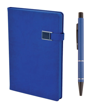 Promosyon Tarihsiz Defter + Metal Tükenmez Kalem Kutulu Hediyelik Set GT01034 · GT01034-05