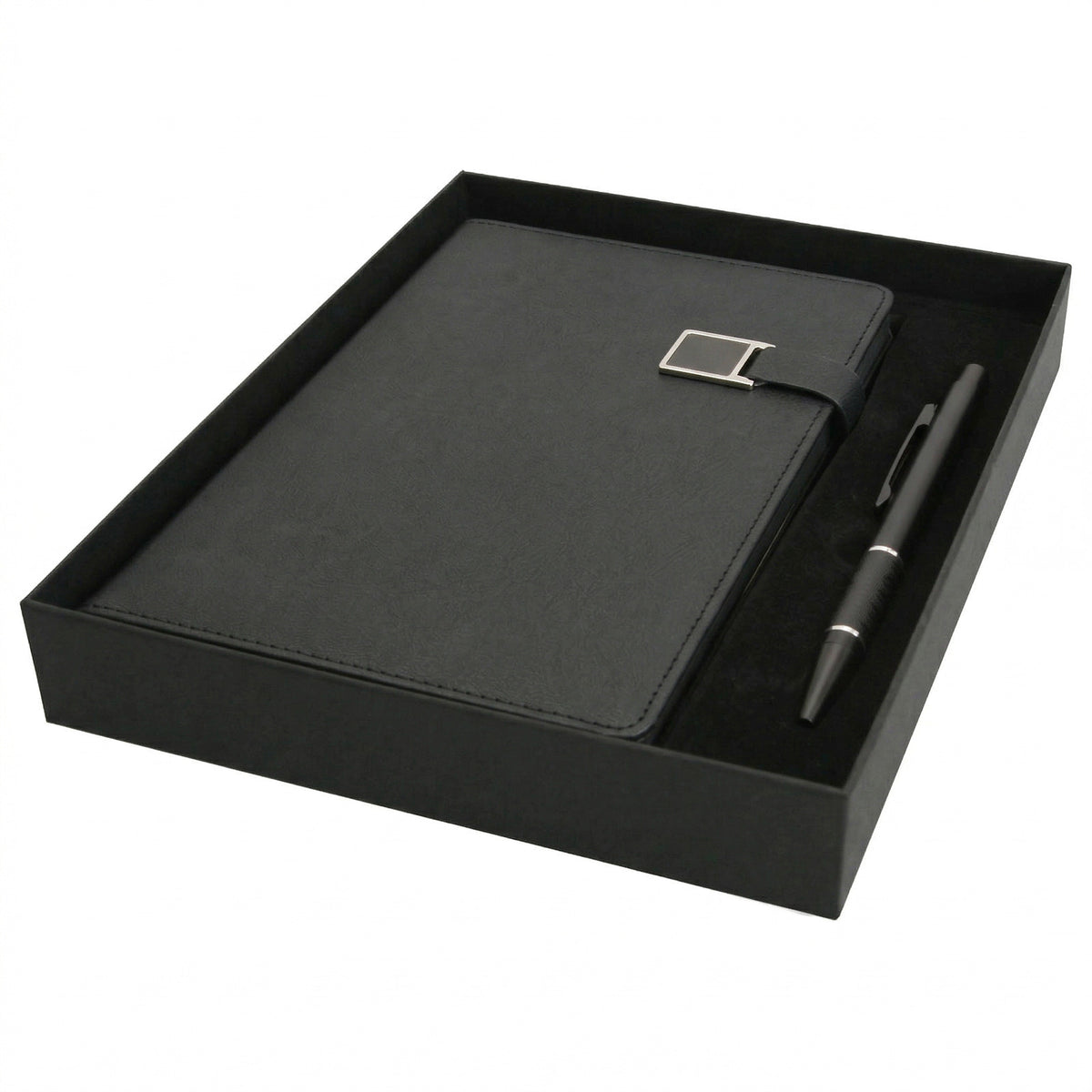 Promosyon Tarihsiz Defter + Metal Tükenmez Kalem Kutulu Hediyelik Set GT01034 · GT01034-06