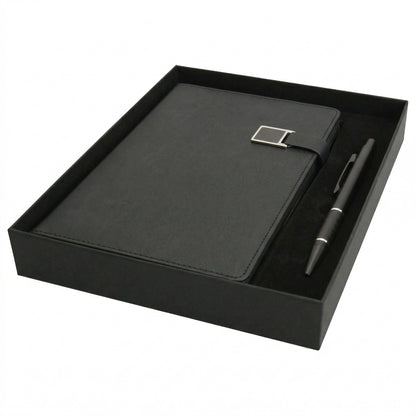 Promosyon Tarihsiz Defter + Metal Tükenmez Kalem Kutulu Hediyelik Set GT01034 · GT01034-06