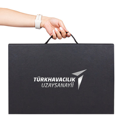 Promosyon Tarihsiz Defter + Termos + Magsafe Powerbank + Işıklı Metal Tükenmez Kalem Kutulu Hediyelik Set GT01046 · GT01046-03