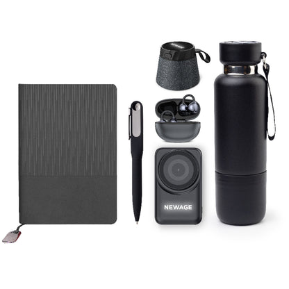 Promosyon Termos + Powerbank + Bluetooth Hoparlör + Bluetooth Kulaklık + USB Kalem + Tarihsiz Defter Hoşgeldin Hediye Seti GT01048 · GT01048-02