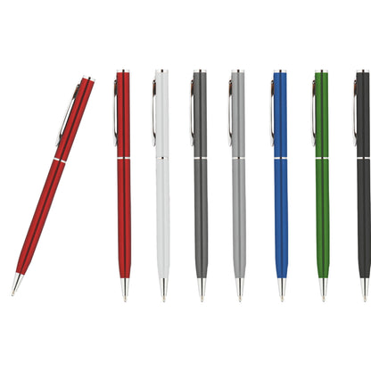 Promosyon Metal Çevirmeli Tükenmez Kalem KL02010