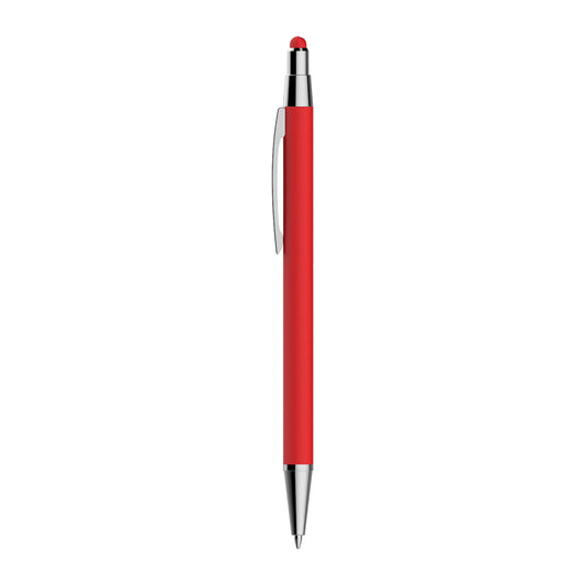 Promosyon Metal Rubber Gövde Touch Pen Tükenmez Kalem KL02024 · KL02024-02
