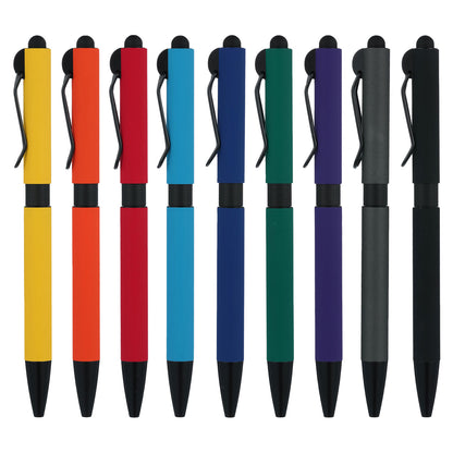 Promosyon Metal Rubber Gövde Touch Pen Tükenmez Kalem KL02031