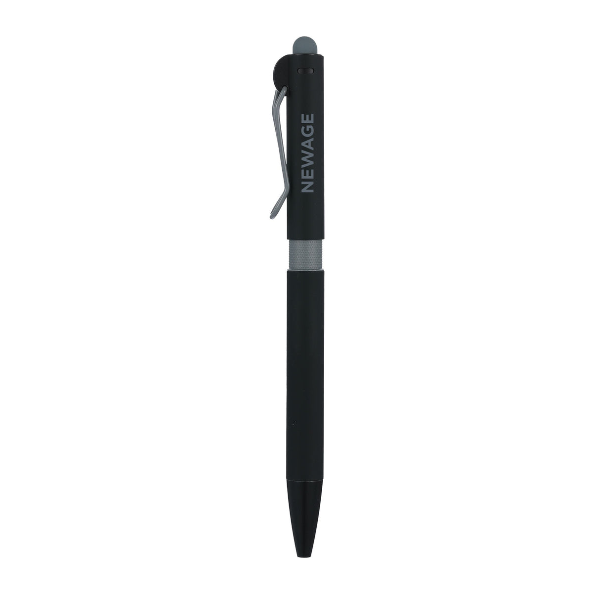 Promosyon Metal Rubber Gövde Touch Pen Jel Refill Tükenmez Kalem KL02032 · KL02032-02