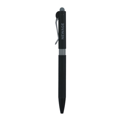 Promosyon Metal Rubber Gövde Touch Pen Jel Refill Tükenmez Kalem KL02032