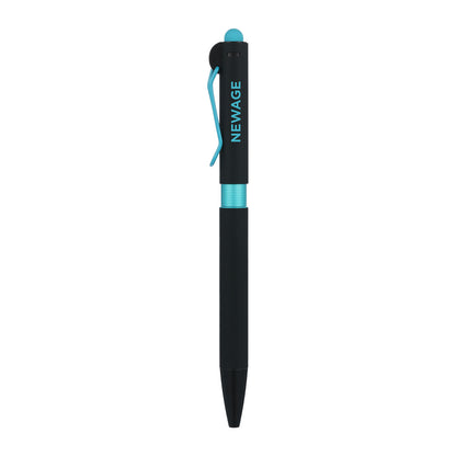 Promosyon Metal Rubber Gövde Touch Pen Jel Refill Tükenmez Kalem KL02032 · KL02032-05