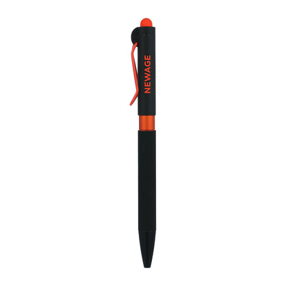 Promosyon Metal Rubber Gövde Touch Pen Jel Refill Tükenmez Kalem KL02032 · KL02032-06