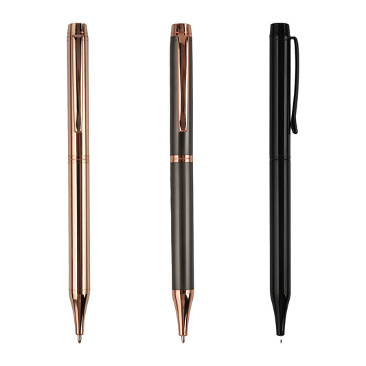 Promosyon Metal Çevirmeli Tükenmez Kalem KL02041