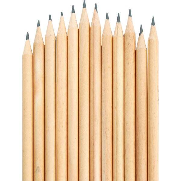 Promosyon Yuvarlak Naturel Kurşun Kalem KL04001