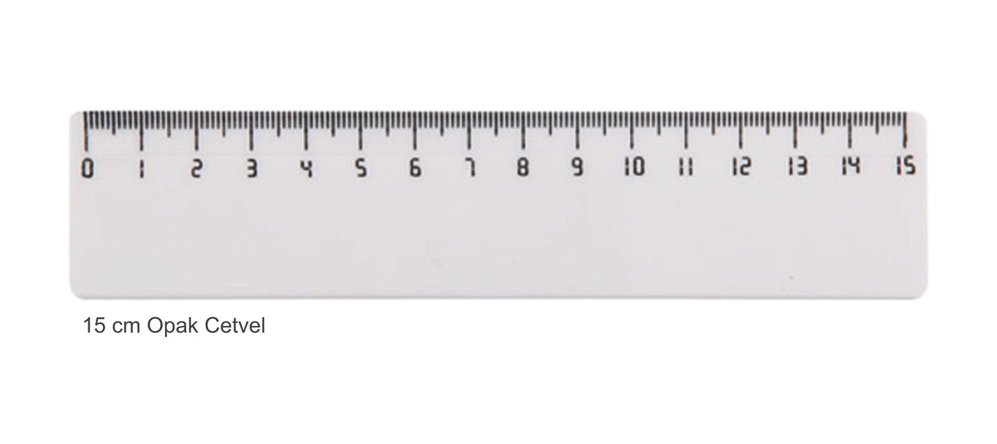 Promosyon 15 Cm Cetvel KL04008