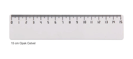 Promosyon 15 Cm Cetvel KL04008