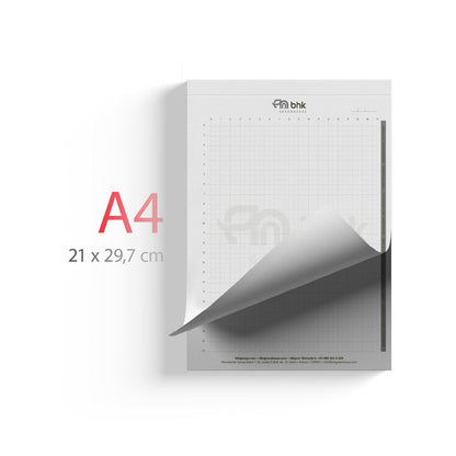 Promosyon Tutkallı A4 Bloknot MB01024 · MB01024-01