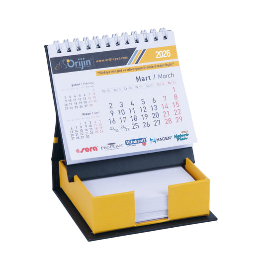 Promosyon Takvimli Küp Bloknot MB01031 · MB01031-01
