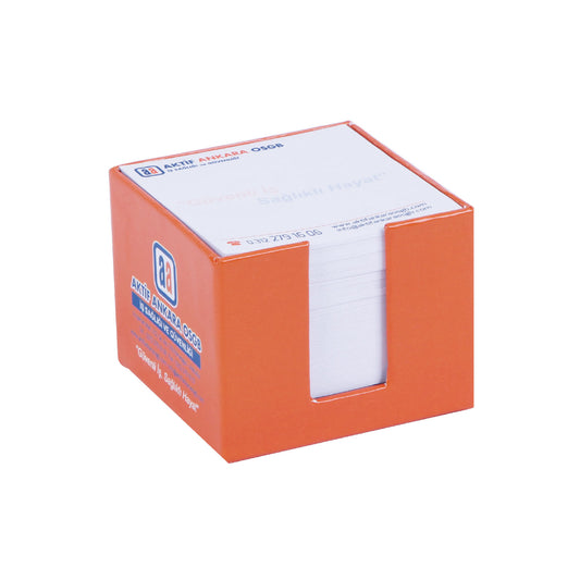 Promosyon 500 Yaprak Mukavva Kutulu Küp Bloknot MB01040 · MB01040-01