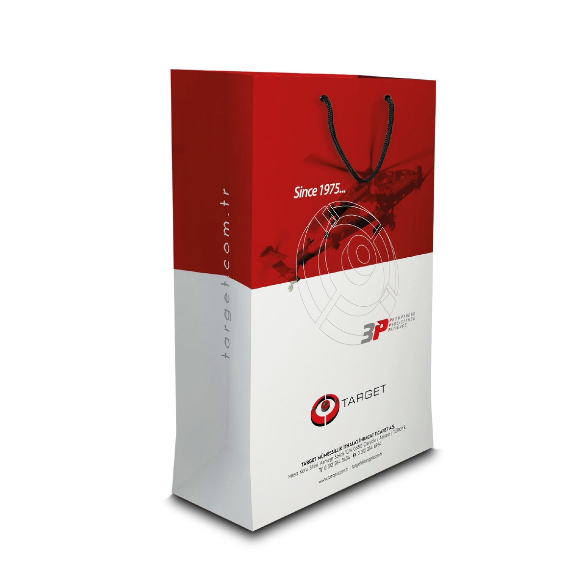 Promosyon Büyük Boy Dikey Karton Çanta (36x23x10.5 cm) MB01049 · MB01049-01