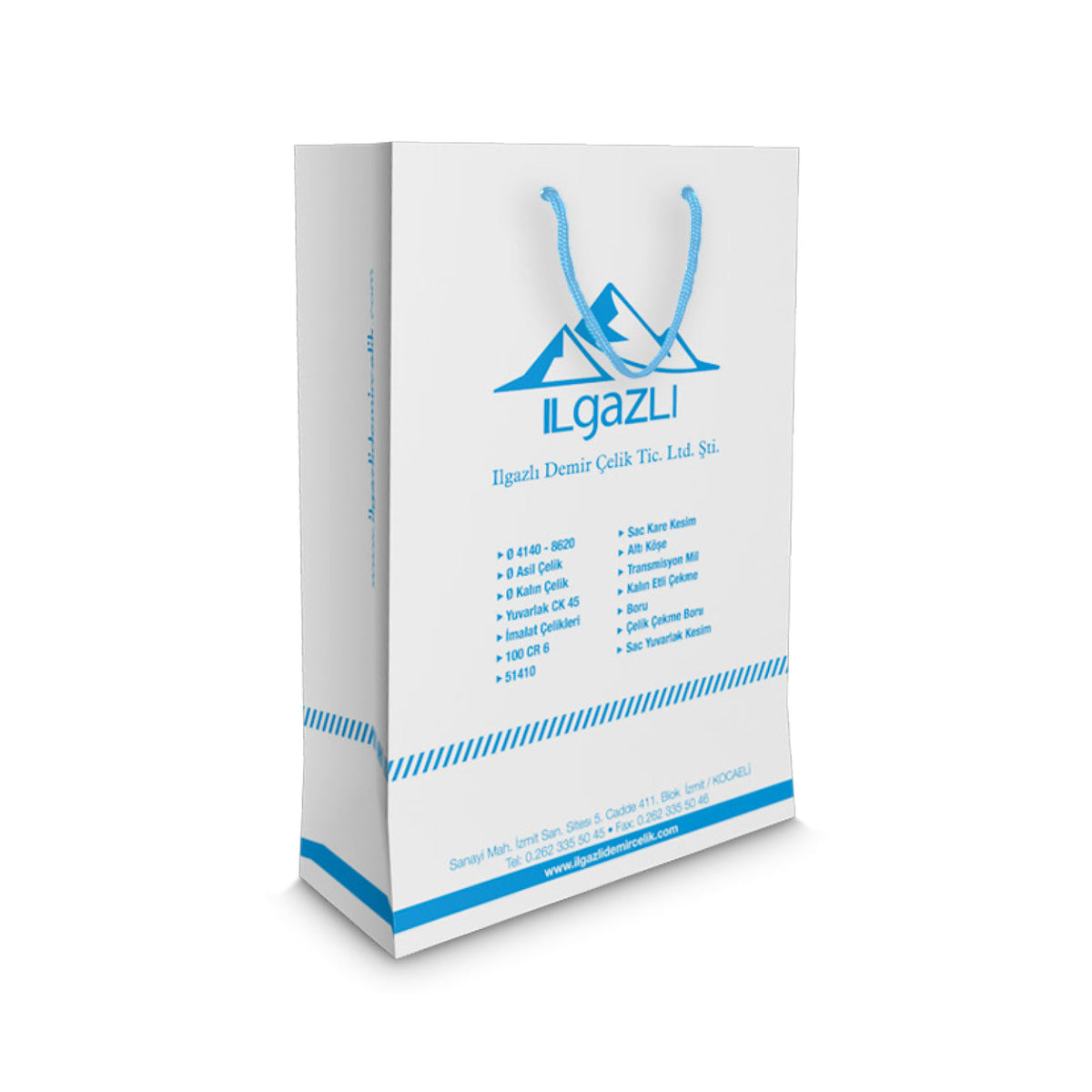 Promosyon Küçük Boy Dikey Karton Çanta (24.5x16x7.5 cm) MB01053 · MB01053-01