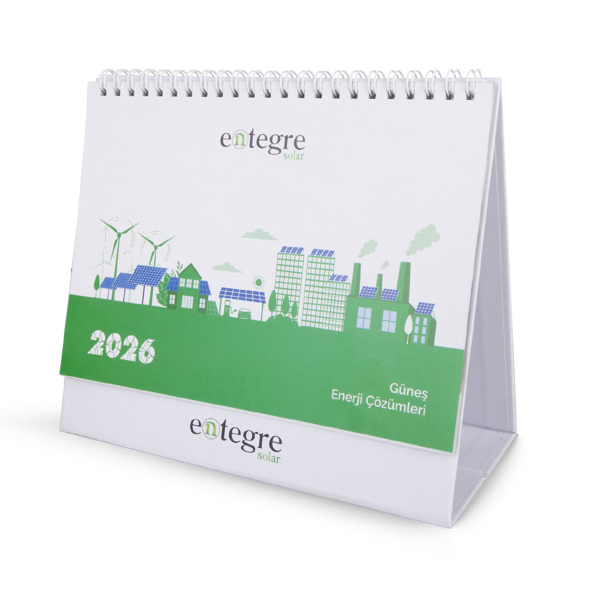 Promosyon Üçgen Masa Takvimi (13,5 x 20 cm) MB01077 · MB01077-01