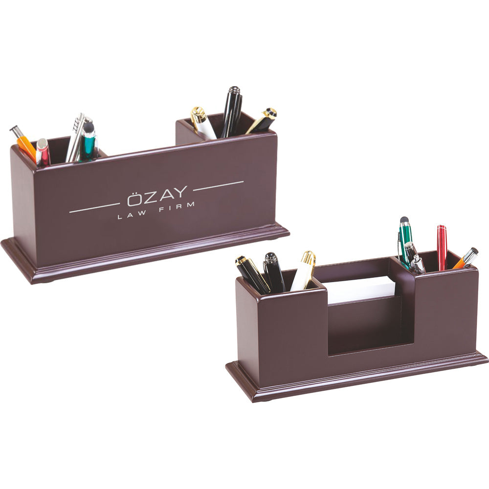 Promosyon Ahşap Masaüstü Organizer MS01007