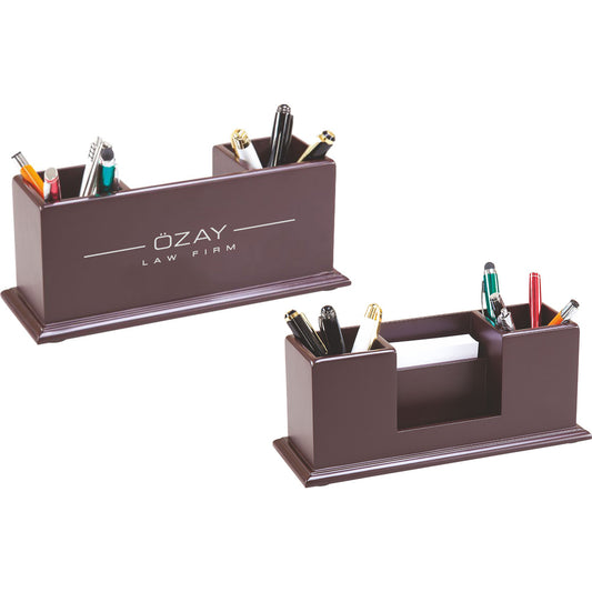 Promosyon Ahşap Masaüstü Organizer MS01007