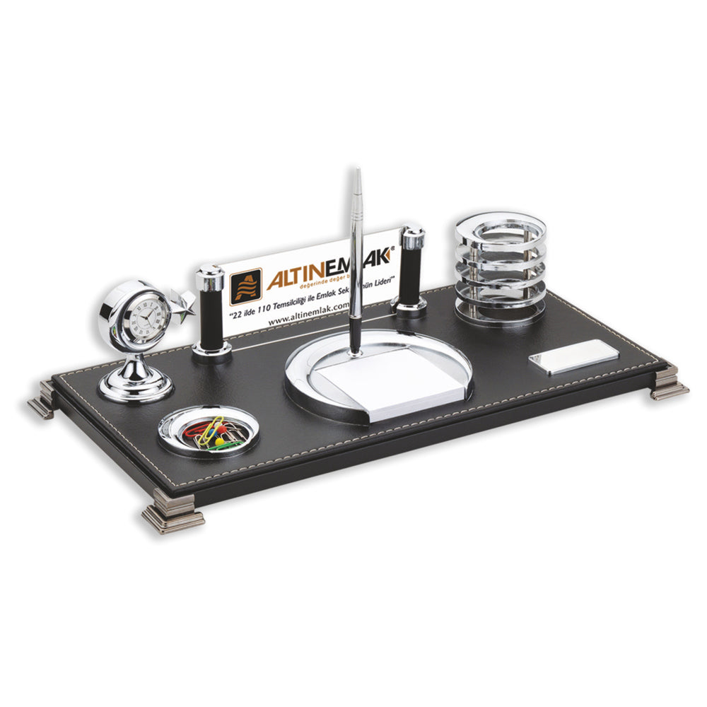 Promosyon Deri Masaüstü İsimlikli Organizer MS01011