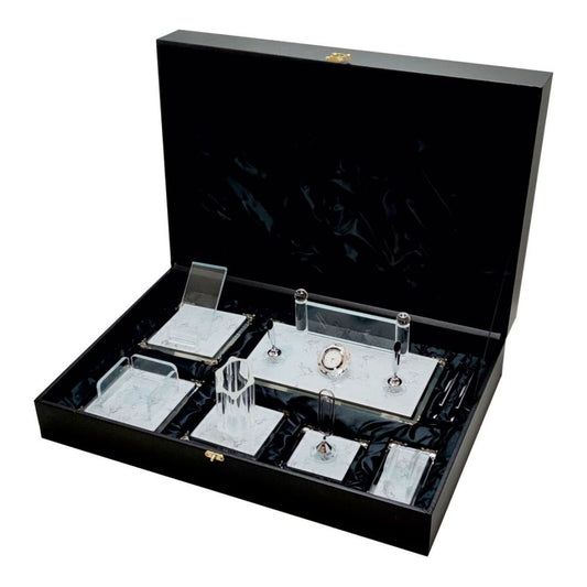 Promosyon Kutulu Kristal İsimlikli Masa Takımı MS01021