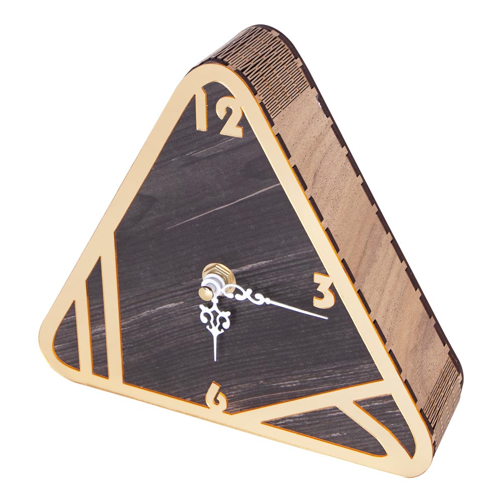Promosyon Ahşap Masaüstü Saat (165X170 MM) MS01040 · MS01040-02