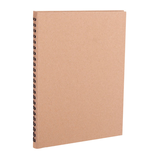 Promosyon Gizli Spiralli Kraft Defter (15X21 CM) RC01018 · RC01018-01