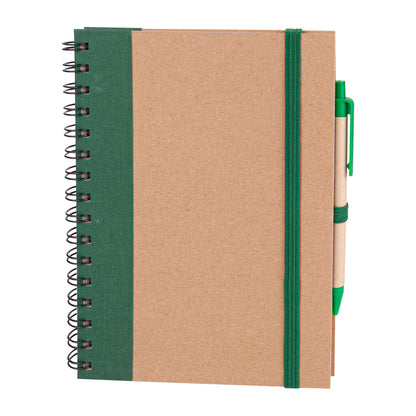 Promosyon Spiralli Kraft Defter(15X21 CM) RC01024 · RC01024-09