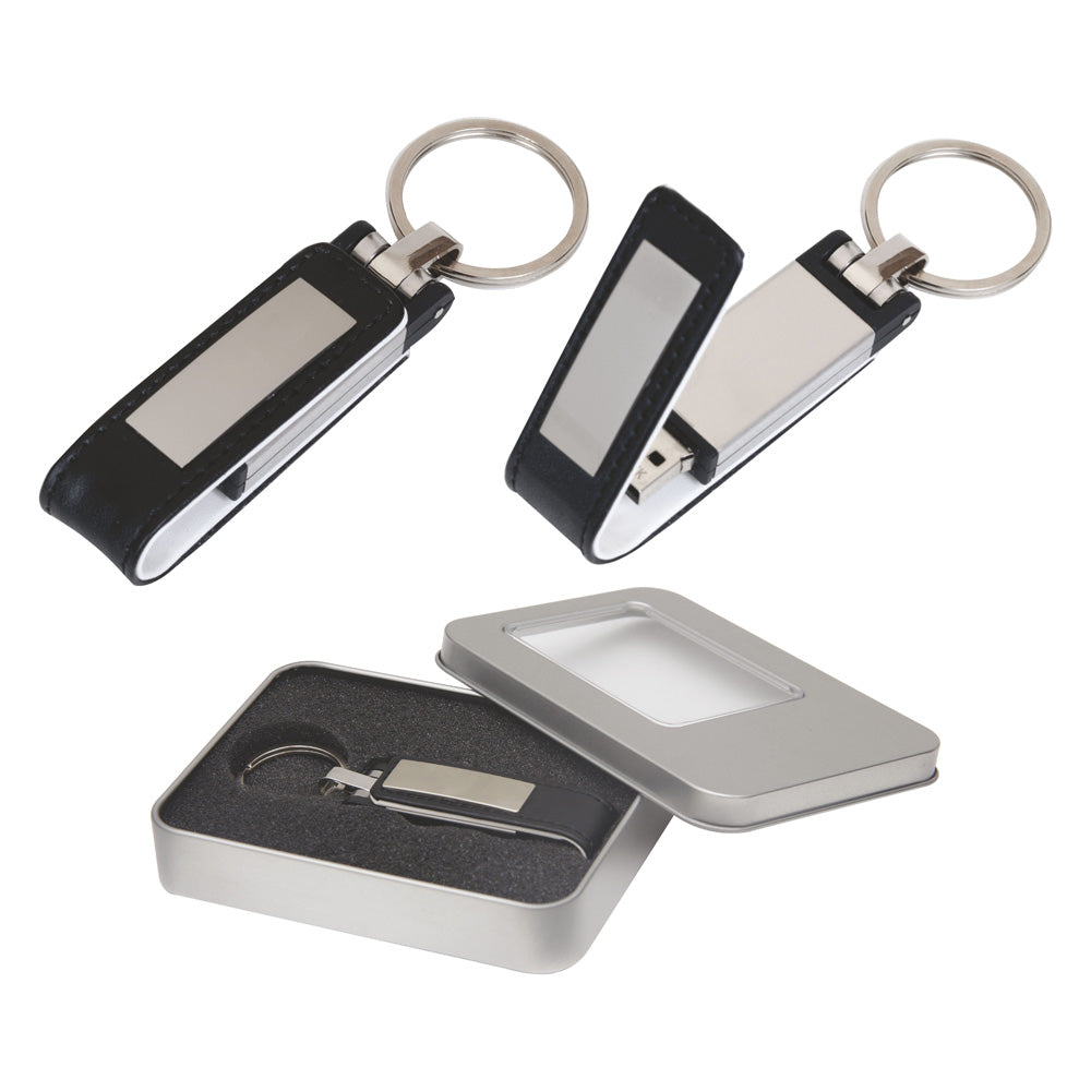 Promosyon Metal Deri Usb Bellek TP01017