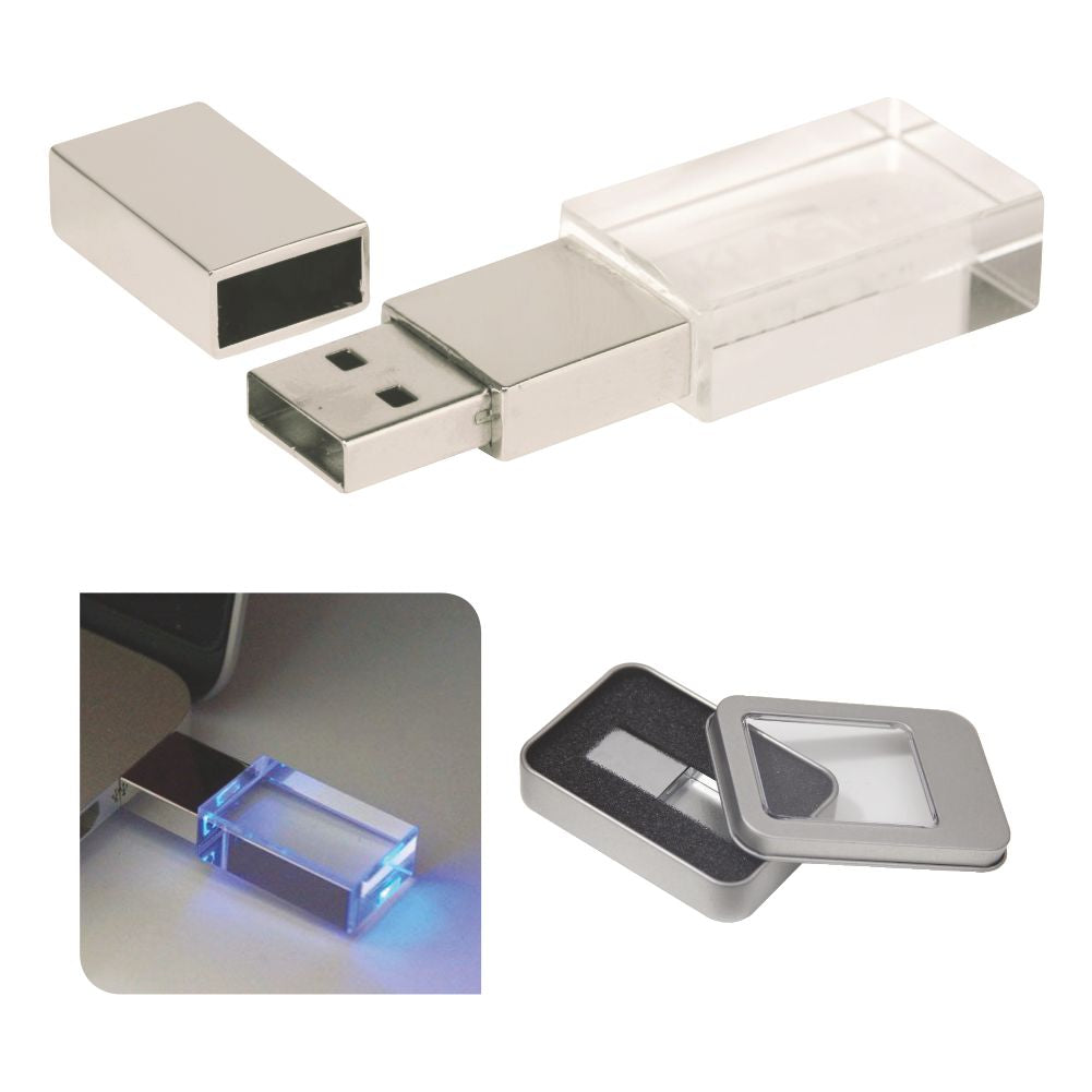 Promosyon Kristal Usb Bellek TP01020