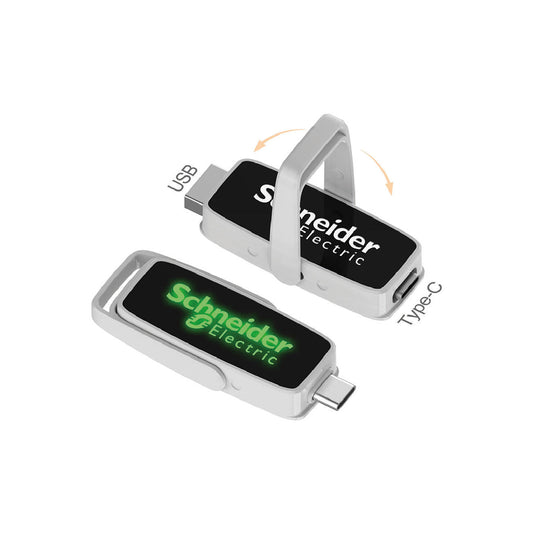 Promosyon 32 GB TYPE-C OTG Işıklı Usb Bellek TP01023 · TP01023-01
