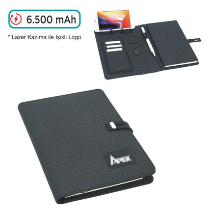 Promosyon 6000 mAh Defterli Powerbank TP02034