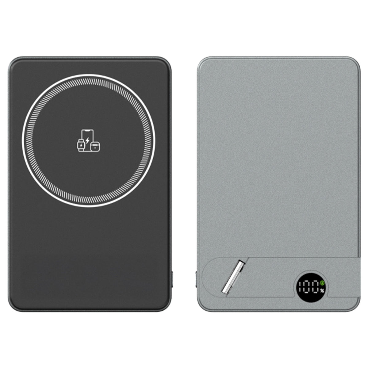 Promosyon 10.000 Mah Wireless Standlı Led Ekranlı Powerbank TP02042 · TP02042-01