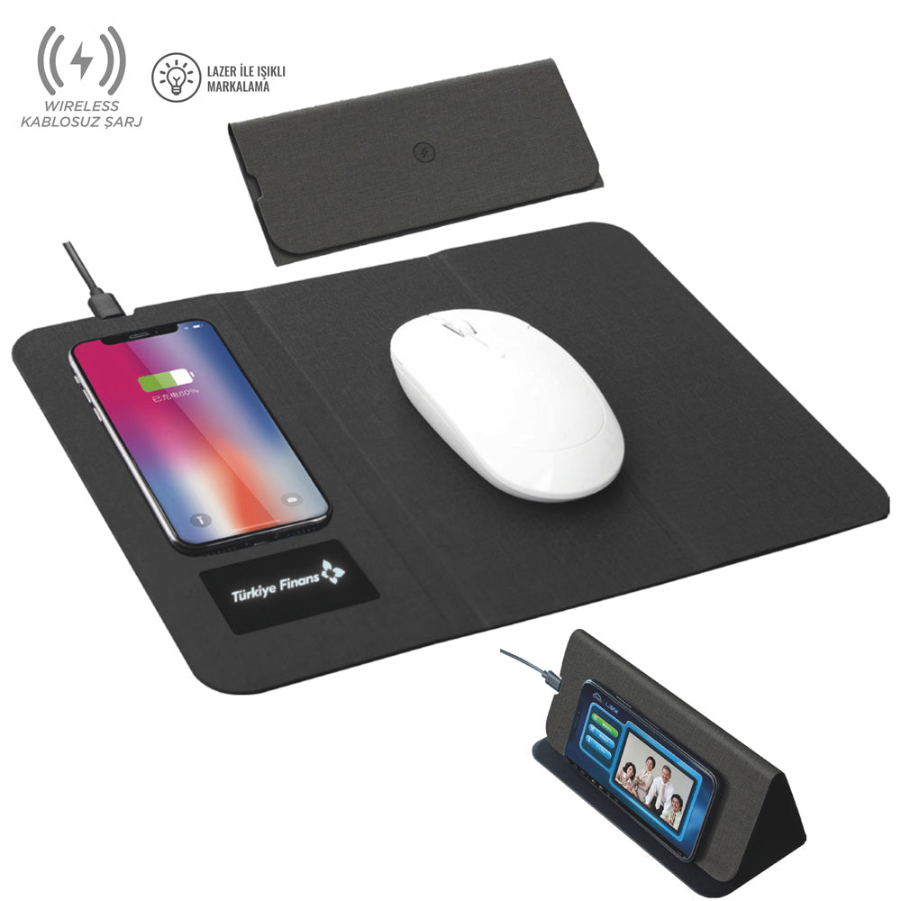 Promosyon Wireless Şarjlı Mouse Pad TP03018