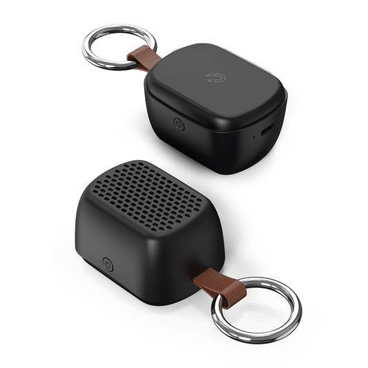 Promosyon Işıklı ve Mıknatıslı Siyah Bluetooth Hoparlör TP03026 · TP03026-02