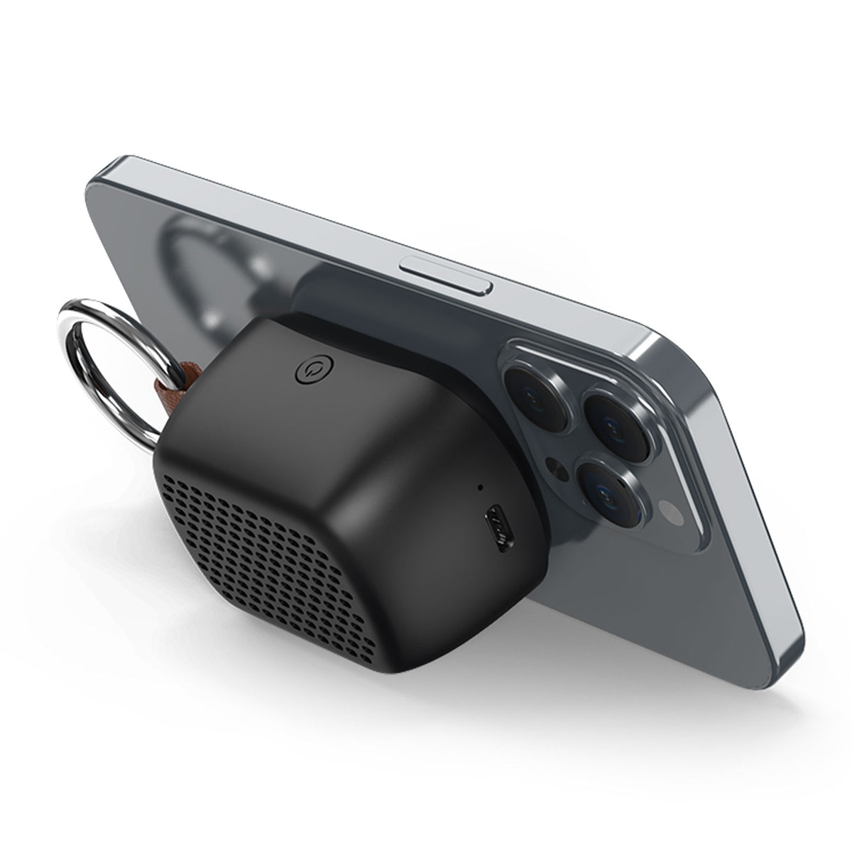 Promosyon Işıklı ve Mıknatıslı Siyah Bluetooth Hoparlör TP03026 · TP03026-03