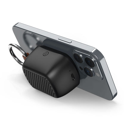 Promosyon Işıklı ve Mıknatıslı Siyah Bluetooth Hoparlör TP03026 · TP03026-03