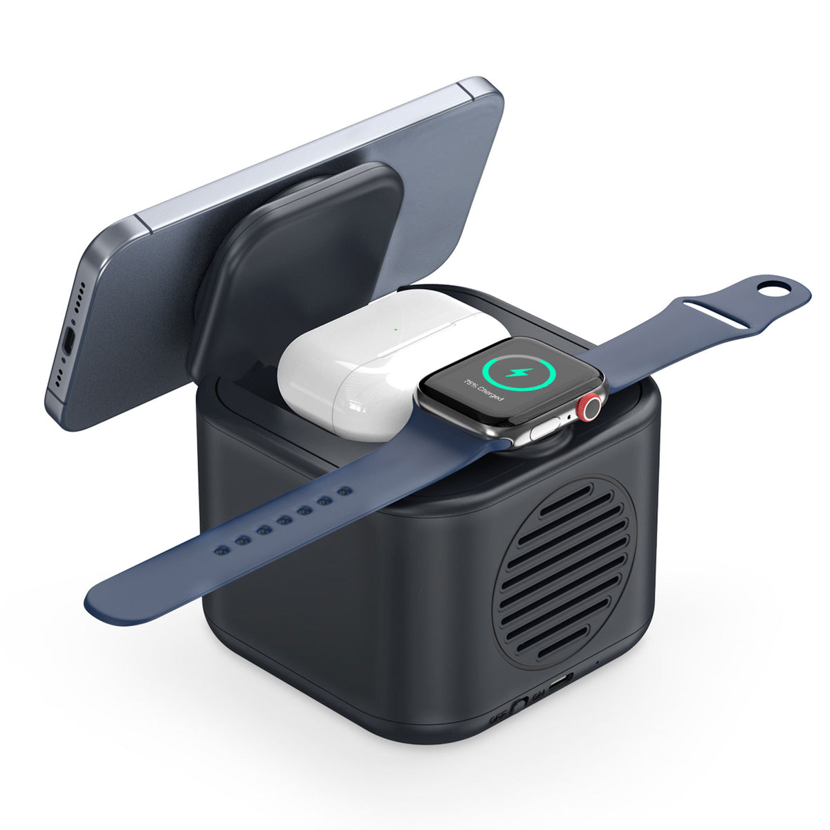 Promosyon Wireless Şarjlı Siyah Bluetooth Hoparlör TP03028 · TP03028-03