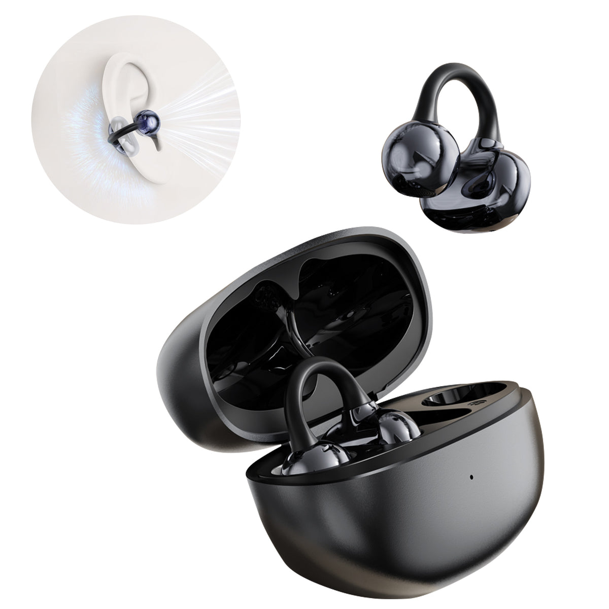 Promosyon Siyah Bluetooth Kulaklık TP03031 · TP03031-02
