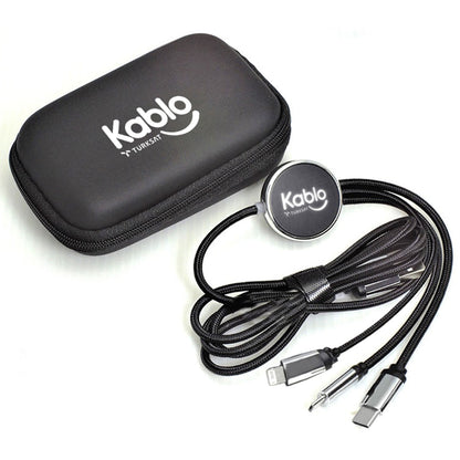Promosyon Siyah Kutulu Çoklu Kablo TP03033 · TP03033-01