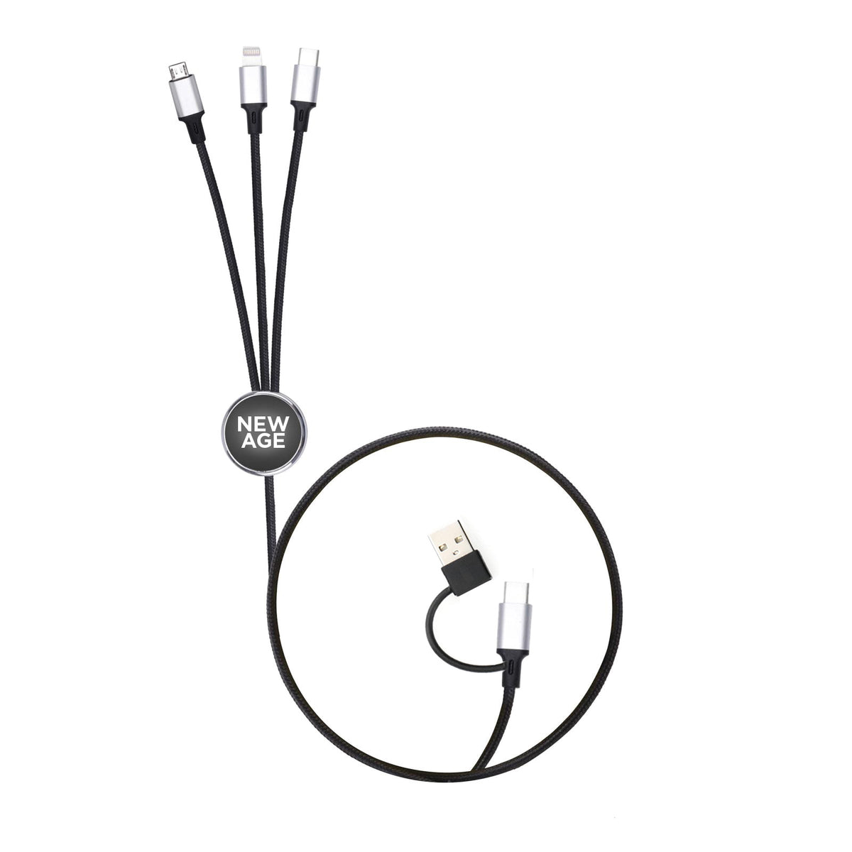 Promosyon Siyah Çoklu Kablo TP03034 · TP03034-01